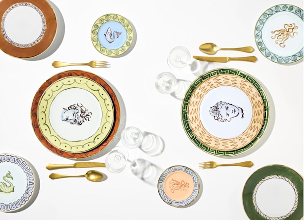 Bread plate Sky Blue | Viaggio Di Nettuno | GINORI 1735